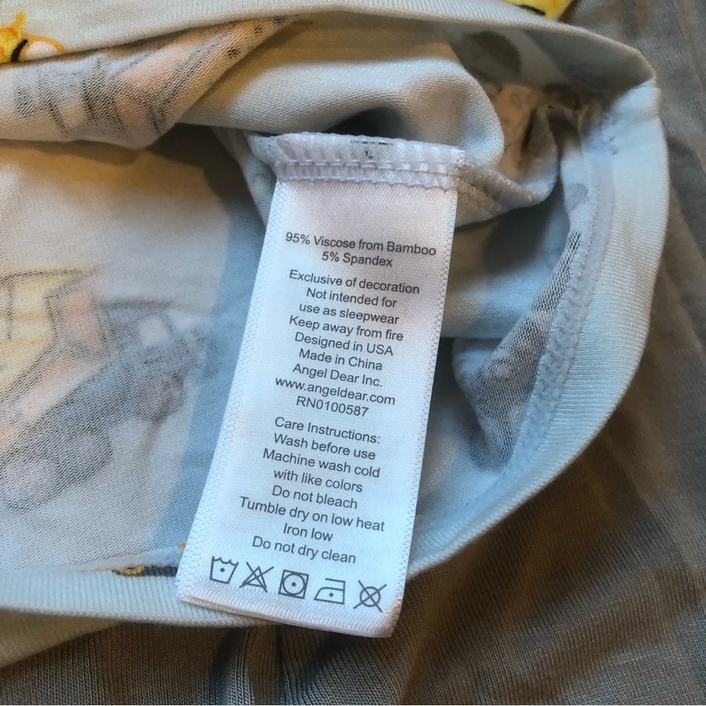 NEW Angel Dear Henley Top and Jogger Set | Retro Construction - Picture 10 of 12